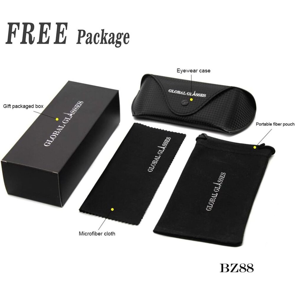 Rectangular Polarized Sunglasses For Men Women Uv… - image 8